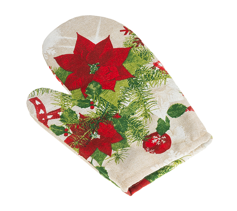 Kuchyňská chňapka vánoční 28x18 cm - Vánoce hvězda