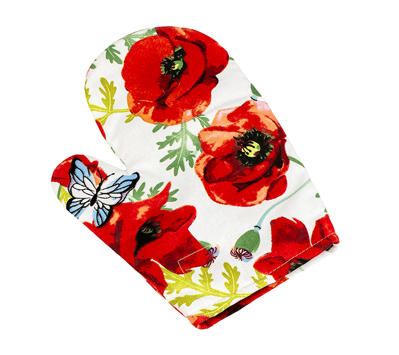 Kuchyňská chňapka 28x18 cm - Vlčí mák