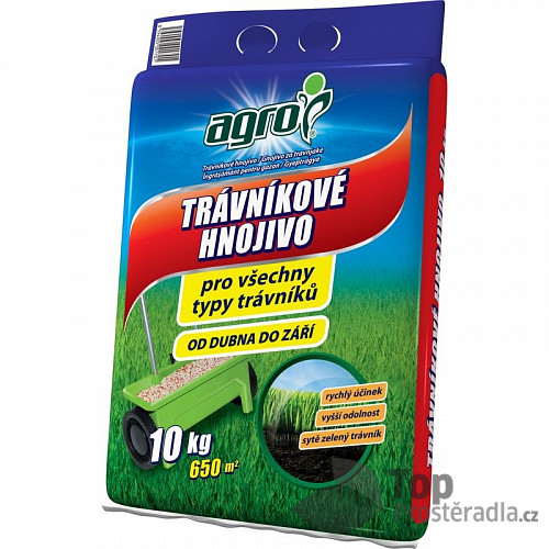 AGRO Trávníkové hnojivo 10 kg pytel