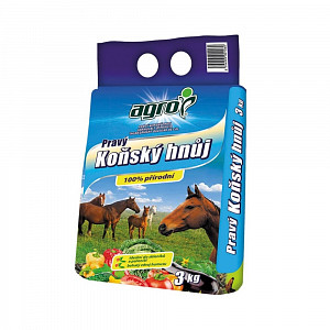 AGRO Pravý koňský hnůj 3 kg