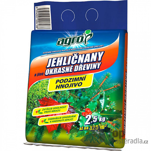 AGRO Podzimní hnojivo pro jehličnany 2,5 kg