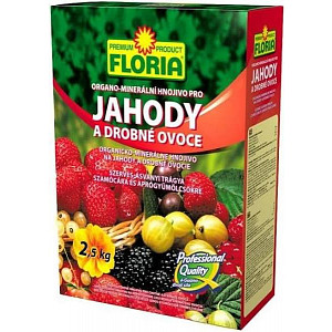 FLORIA Organominerální hnojivo pro jahody a ovoce 2,5 kg