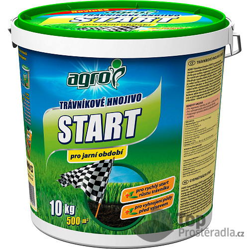 AGRO Trávníkové hnojivo START 10kg kbelík