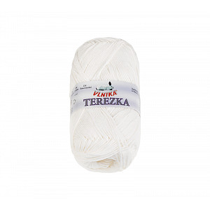 Příze TEREZKA - 50g / 155 m - Bílá