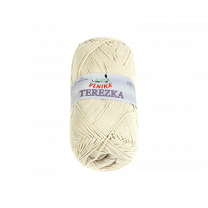 Příze TEREZKA - 50g / 155 m - Krémová