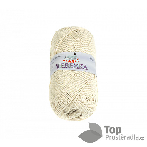 Příze TEREZKA - 50g / 155 m - Krémová