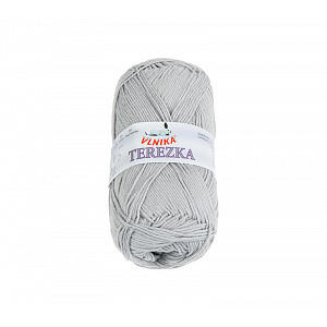 Příze TEREZKA - 50g / 155 m - Světle šedá
