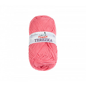 Příze TEREZKA - 50g / 155 m - Tmavě lososová
