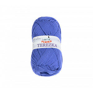 Příze TEREZKA - 50g / 155 m - Tmavě modrá