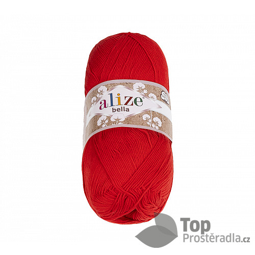 Příze BELLA - 100g / 360 m - Červená