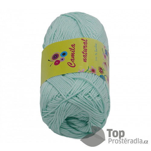 Příze CAMILA natural - 50g / 125 m - Mentolová