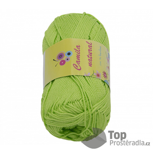 Příze CAMILA natural - 50g / 125 m - Májová