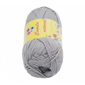 Příze CAMILA natural - 50g / 125 m - Popelavě šedá