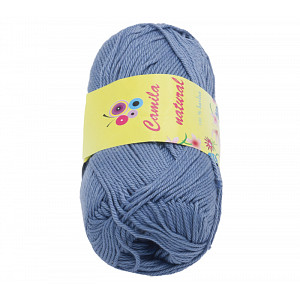 Příze CAMILA natural - 50g / 125 m - Modrošedá