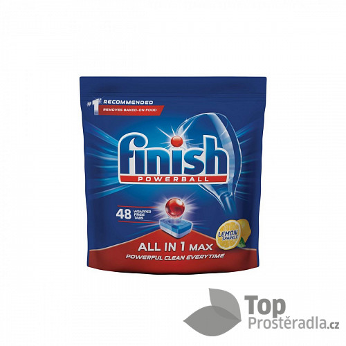 Finish All in 1 Max Lemon tablety do myčky 48 ks