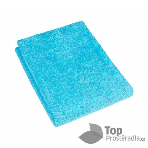 Froté plážová osuška - 100x150 Tyrkysová
