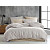 Francouzské mušelínové povlečení 220x200+2x70x90 Smetanové