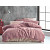 Prodloužené mušelínové povlečení 140x220+70x90 Růžové