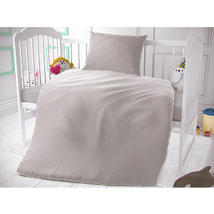 Dětské mušelínové 90x135+45x60 Smetanové