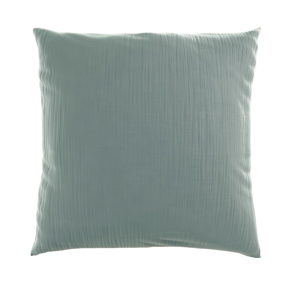 Mušelínový povlak na polštář 70x90 SVĚTLE ZELENÝ