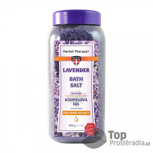 PALACIO Levandulová koupelová sůl, 900 g