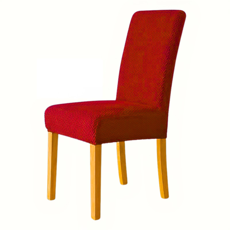 TP Univerzální elastický potah na židli RASTR bordó