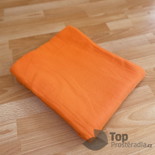 Fleecová deka Old English 150x200 Oranžová