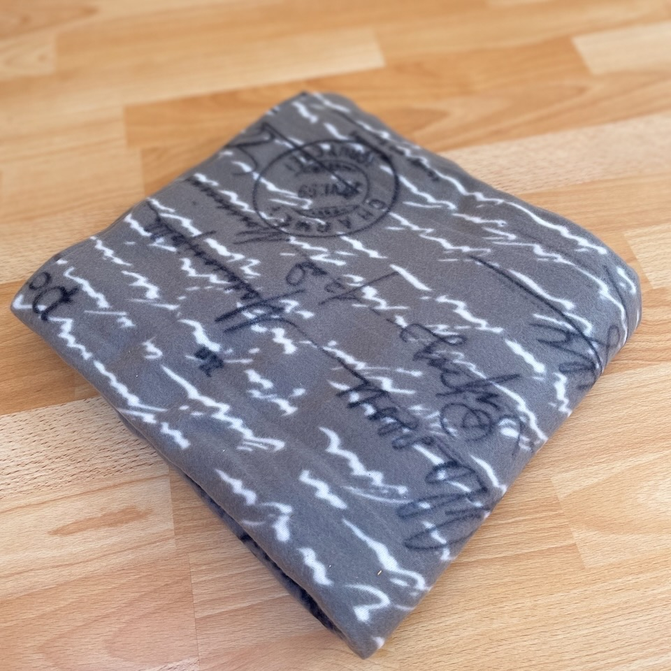 TP Fleecová deka Old English 150x200 Letter