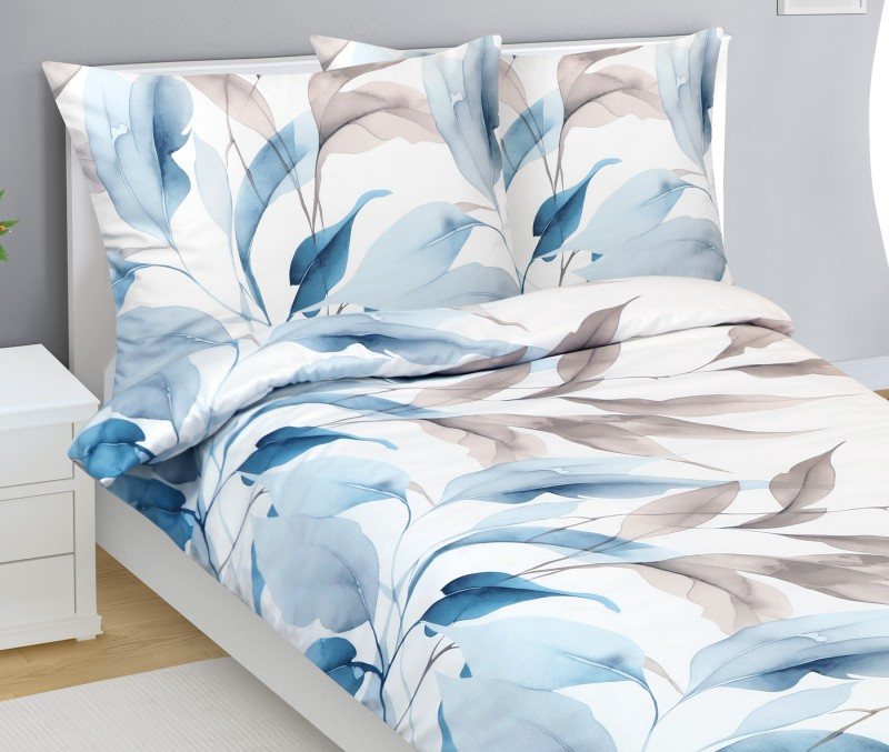 TP Saténové povlečení DeLuxe 140x200+70x90 Podzim