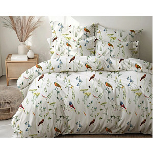 Bavlněné povlečení Deluxe 140x200+70x90 Příroda