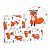 Prostěradlo jersey s elastanem 60x120 Lištička