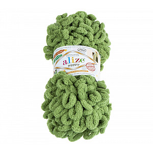 Příze PUFFY - 100g / 9 m - Olivová