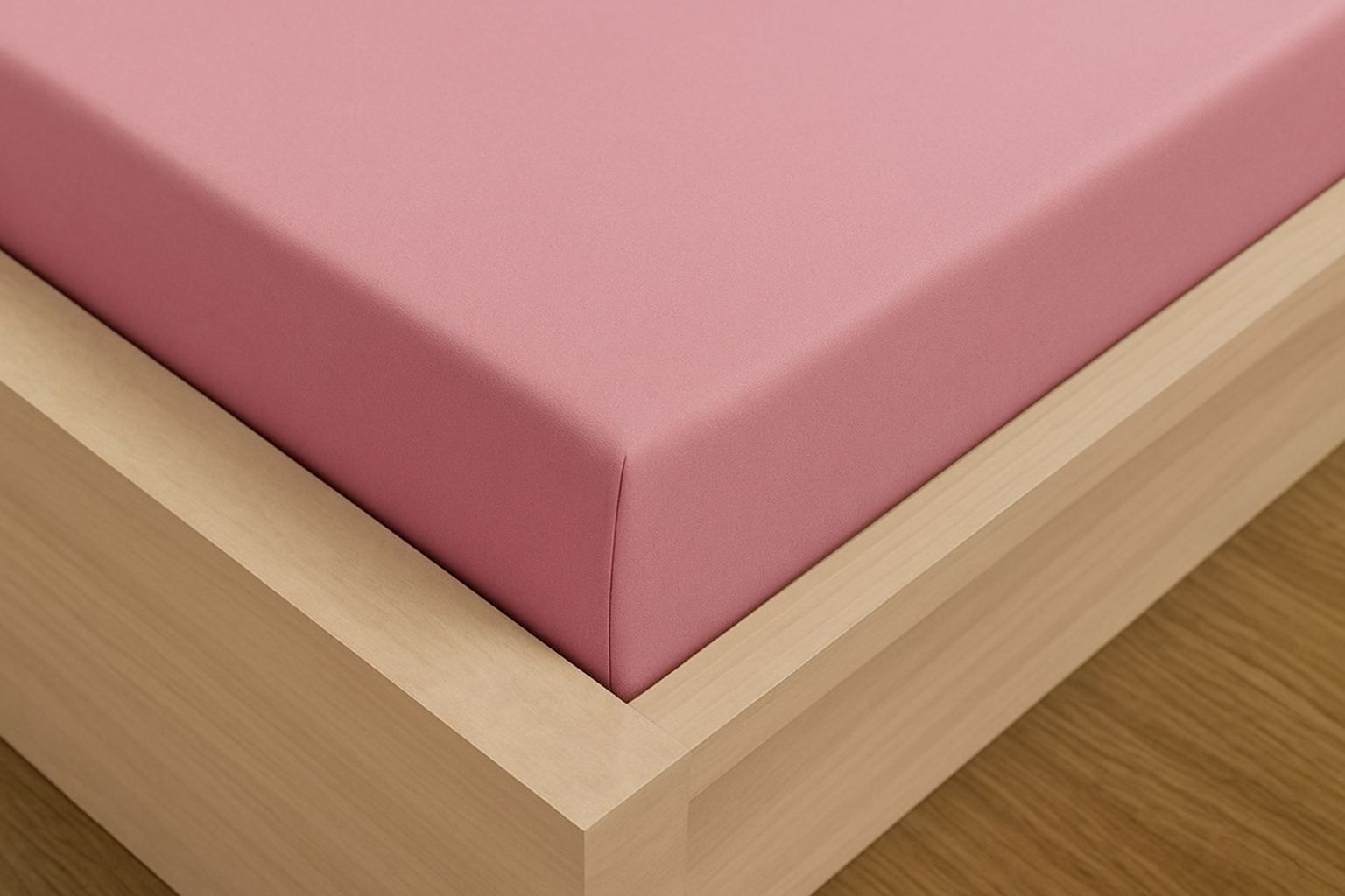 Jersey prostěradlo s lycrou DeLuxe 180x200 světle růžové