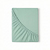 Jersey prostěradlo s lycrou DeLuxe 220x200 mentolové