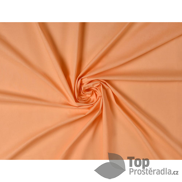TOP Prostěradlo bavlněné napínací 180x200 Meruňkové