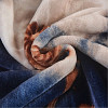 Mikroplyšové povlečení Premium 140x200+70x90 Pampeliška modrá