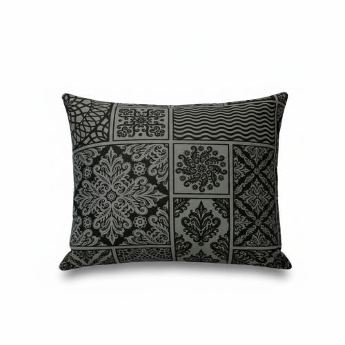 Povlak na polštář bavlna renforcé TOKYO černé 50x70