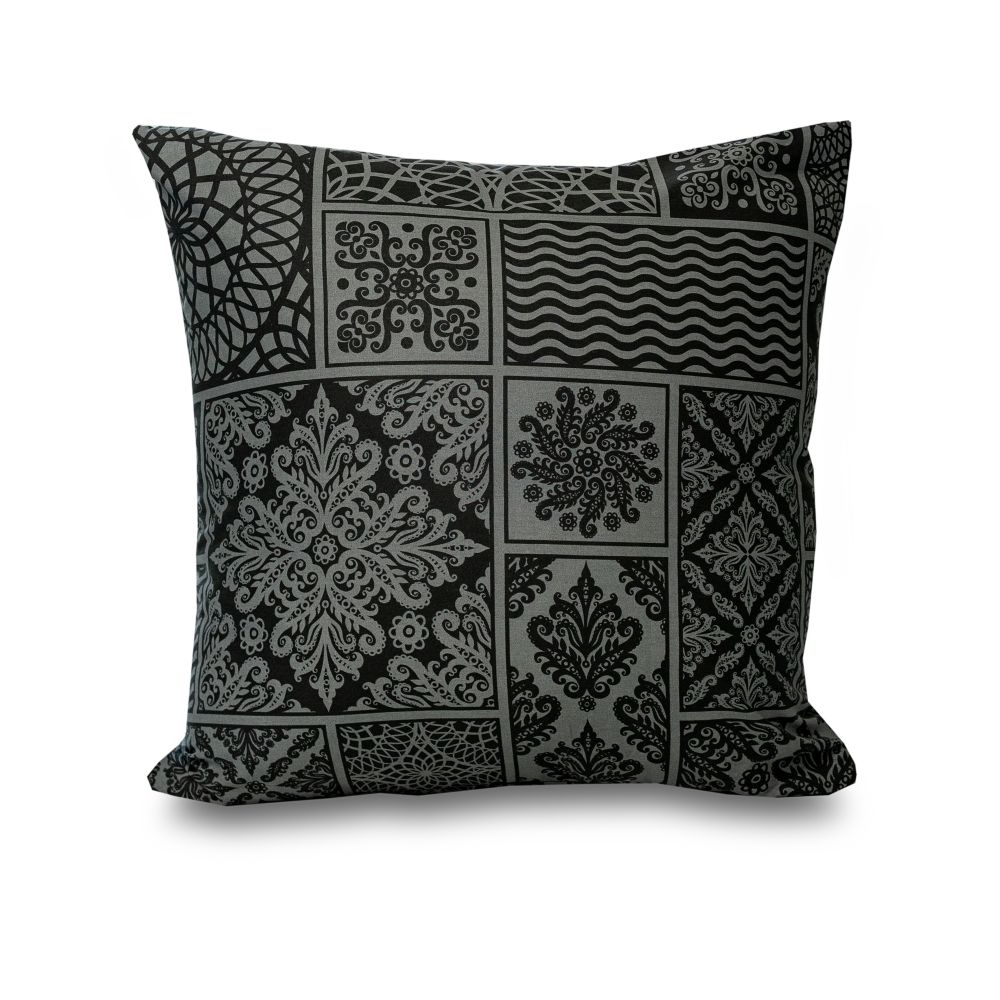 Povlak na polštář bavlna renforcé TOKYO černé 50x50