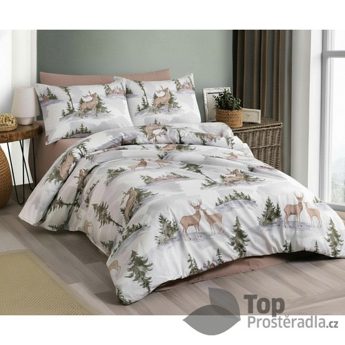 Francouzské bavlněné povlečení DELUXE 220x200+2x70x90 Jelínek