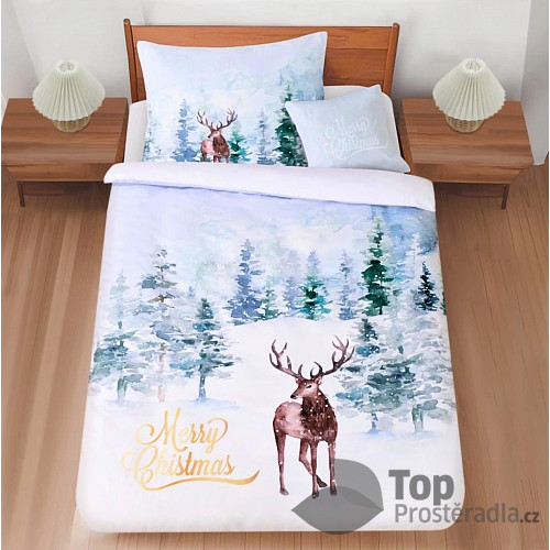 Třídílná sada 3D povlečení 140x200+70x90+45x45 Lesní klid