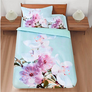 Třídílná sada 3D povlečení 140x200+70x90+45x45 Sakura