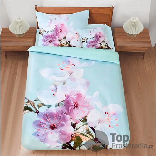 Třídílná sada 3D povlečení 140x200+70x90+45x45 Sakura