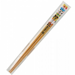 Tokyo Design Hůlky design Kočka 1 pár - Kočka  a sluníčko