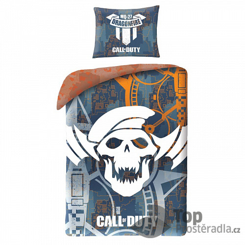 Bavlněné povlečení 140x200+70x90 Call of Duty