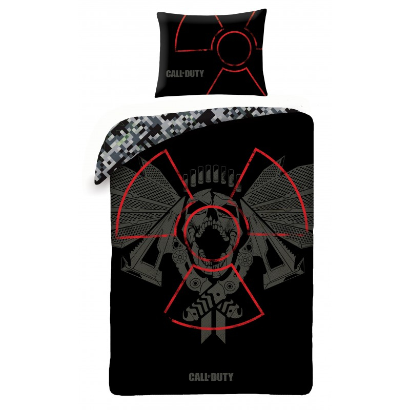 Bavlněné povlečení 140x200+70x90 Call of Duty Nuclear