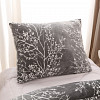 Mikroplyšové povlečení Premium 140x200+70x90 Natura šedá