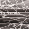 Mikroplyšové povlečení Premium 140x200+70x90 Natura šedá