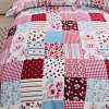 Mikroplyšové povlečení Premium 140x200+70x90 Patchwork barevný