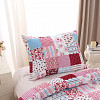 Mikroplyšové povlečení Premium 140x200+70x90 Patchwork barevný