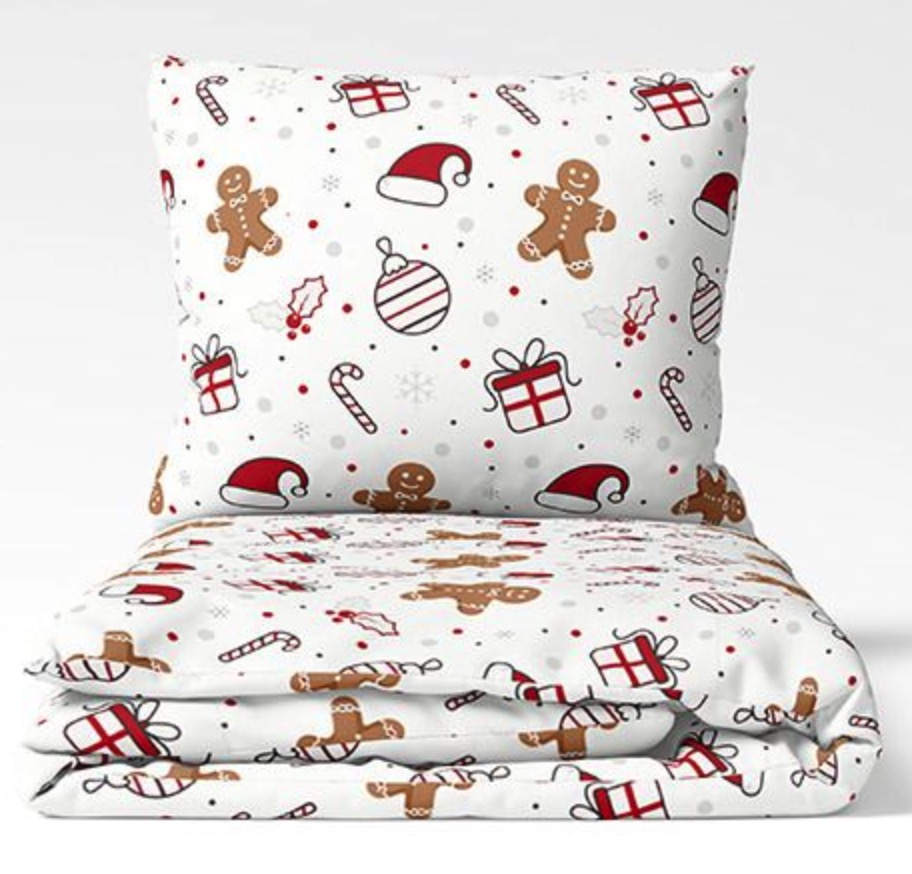 TOP Bavlněné povlečení WINTER COLLECTION 140x200+70x90 Perníčky